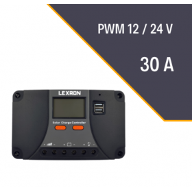Lexron 30A PWM Şarj Kontrol Cihazı 